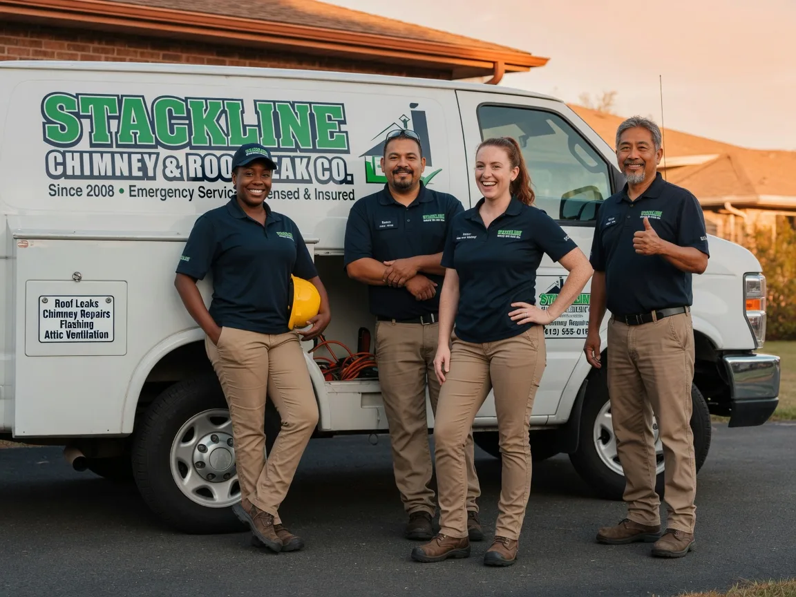 Chimney flashing repair company in Altoona, KS